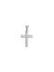 Skaras Jewels Men's White Gold Cross 14K