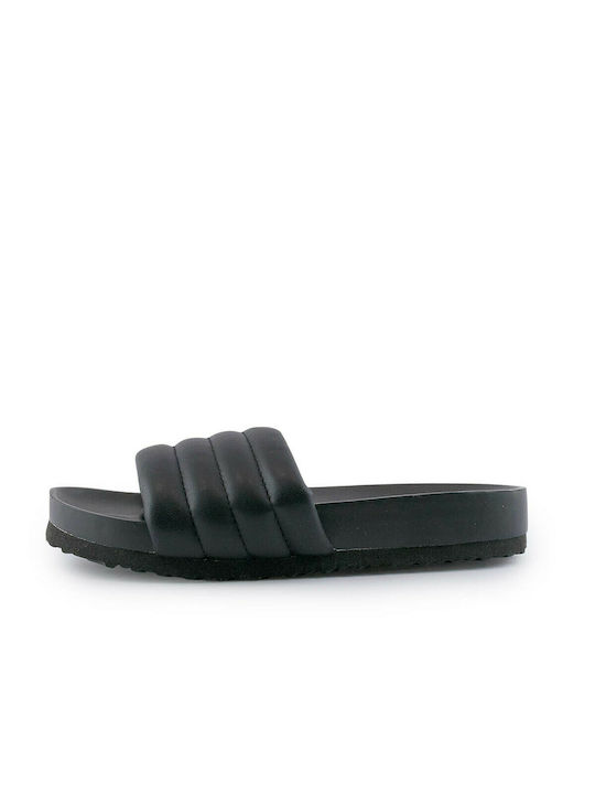 Love4shoes Slides σε Μαύρο Χρώμα