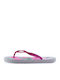 1222-0567 Women's Flip Flops Fuchsia