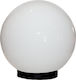 Aca Opal Ball Accessories For White Lighting Fixtures AC.3531S