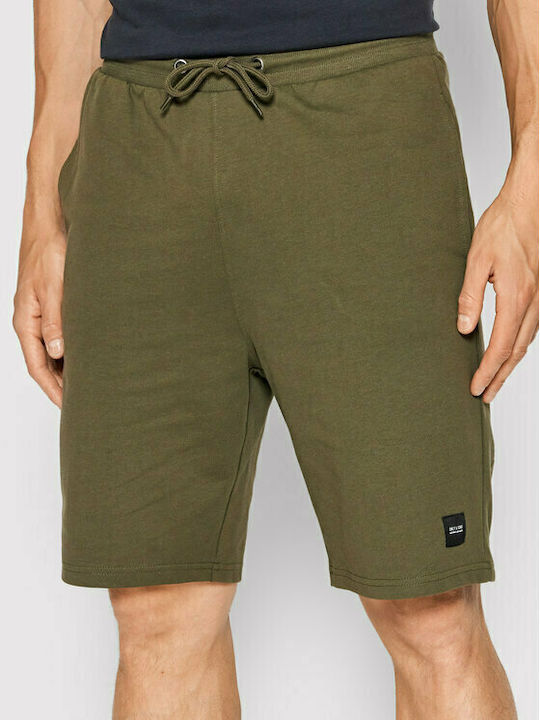Only & Sons Men's Athletic Shorts Olive Night