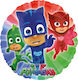 Balloon Foil PJ Masks Round Multicolour 43cm