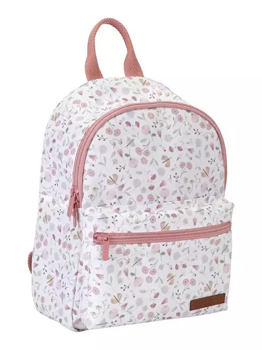 Little Dutch Flowers & Butterflies Schulranzen Rucksack Kindergarten in Rosa Farbe