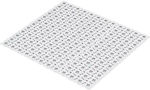 Kleine Wolke Ivy 4122 Shower Mat White 54x54cm