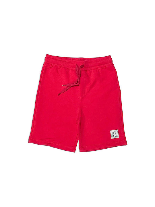 Boys' red shorts for boys (2-6 years)