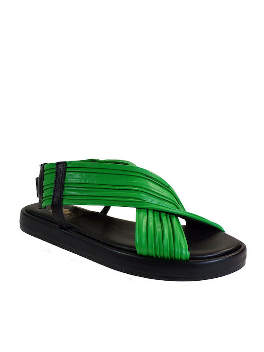 Utopia Sandals Δερμάτινα Γυναικεία Σανδάλια Πρά...