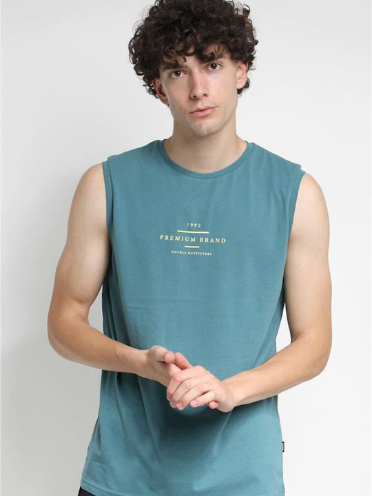 Double TSL-10A Tricou Albastru Petrol