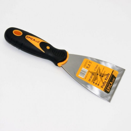 Epica Star Spatel Metallisch 75mm mit Kunststoffgriff EP-30573