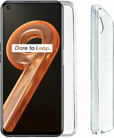 Volte-Tel Slimcolor Air Umschlag Rückseite Silikon Transparent (Realme 9i)