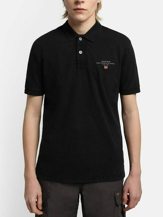 Napapijri Elbas 4 Polo T-shirt Black