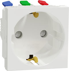 Schneider Electric Unica Power Socket White 1pcs
