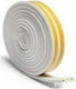 Geko Lefko 6-m Rubber Draft Stopper Door in Whi...