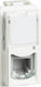 Legrand Living Now Einzeln RJ11 in Weiß Farbe KW4258RJ11