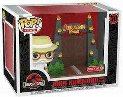 Funko Pop! Town: Jurassic Park - John Hammond at the Gates 30 Special Edition