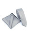 Legend Accessories -65 Men's Synthetic Monochrome Tie in Grey Color