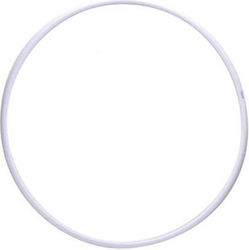 Pastorelli Rodeo Rhythmische Gymnastik Reifen mit Durchmesser 85cm Weiß Pastorelli Rodeo Rhythmische Gymnastik Reifen mit Durchmesser 85cm Weiß