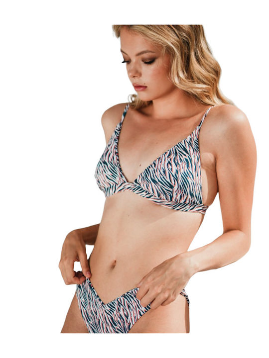 Topuri De Bikini Triunghi Cupe B Animal Print