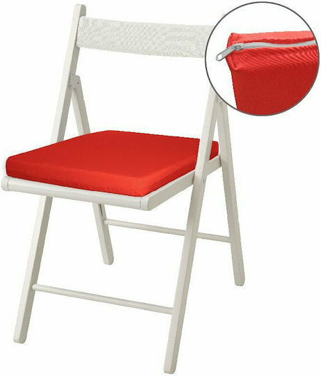 Go Smart Home Garden Chair Cushions Red 40x40cm