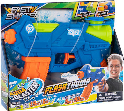 Just Toys Fast Shots Flash Thump Water Gun