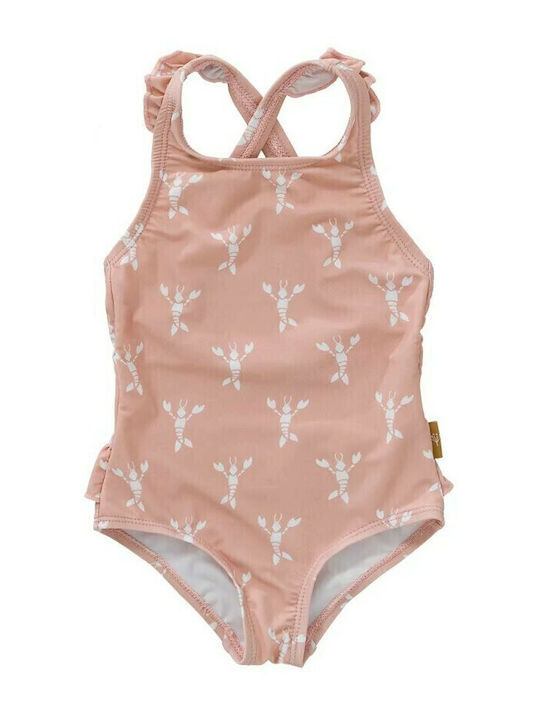 Fresk Kids Swimwear One-Piece Pink