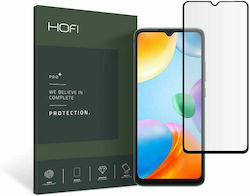 Hofi Pro+ Vollflächig gehärtetes Glas Schwarz (Redmi 10C) HXIAR10C