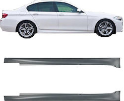 Carner Picior de picior de Autoturism Sideways Compatibile cu BMW Seria 5 F10/F11 2010-2017 M-Tech Look from Abs Plastic 2pcs