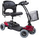 SuperOrtho Αναπηρικό Αμαξίδιο Scooter Κόκκινο