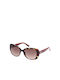 Guess Women's Sunglasses with Brown Plastic Frame and Brown Gradient Lens GU7822 52F