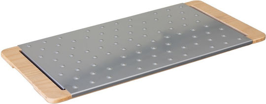 Regina Stores Rectangular Commercial Serving Board Inox With Handle