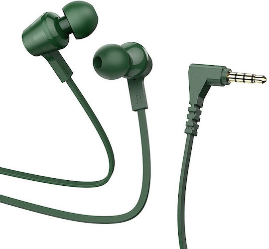 Hoco M86 In-ear Handsfree με Βύσμα 3.5mm Army Green