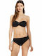 Set Bikini με Ελαφριά Ενίσχυση Μαύρο