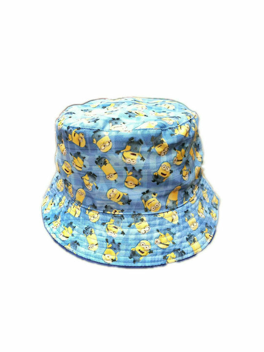 Stamion Kids Fabric Bucket Hat Light Blue