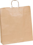 Papier Tasche für Geschenke Beige 44x14x50cm.