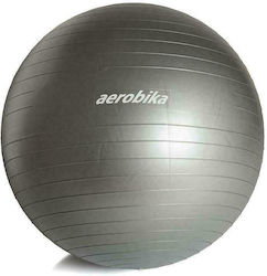 Kwell Aerobica Μπάλα Pilates 65cm σε Γκρι Χρώμα