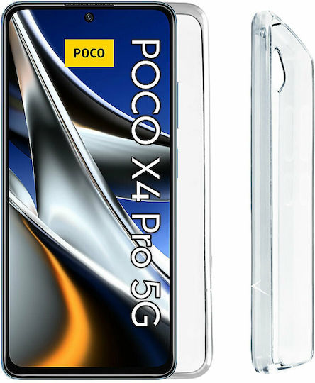 Volte-Tel Slimcolor Air Back Cover Silicon Transparent (Poco X4 Pro 5G)