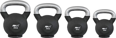 FFITTECH Kettlebell από PVC 8kg Μαύρο