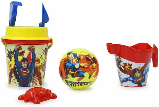 Jamara Superman Σετ Κουβαδάκι Παραλίας με Αξεσουάρ (7τμχ)