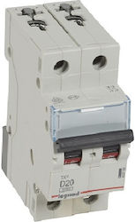 Legrand Automatic Circuit Breaker 20A 2 Pole AC