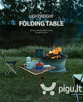 Pictet Fino RH99 Aluminum Foldable Table for Camping Blue