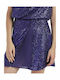 Coartila High-waisted Mini Skirt Envelope Purple