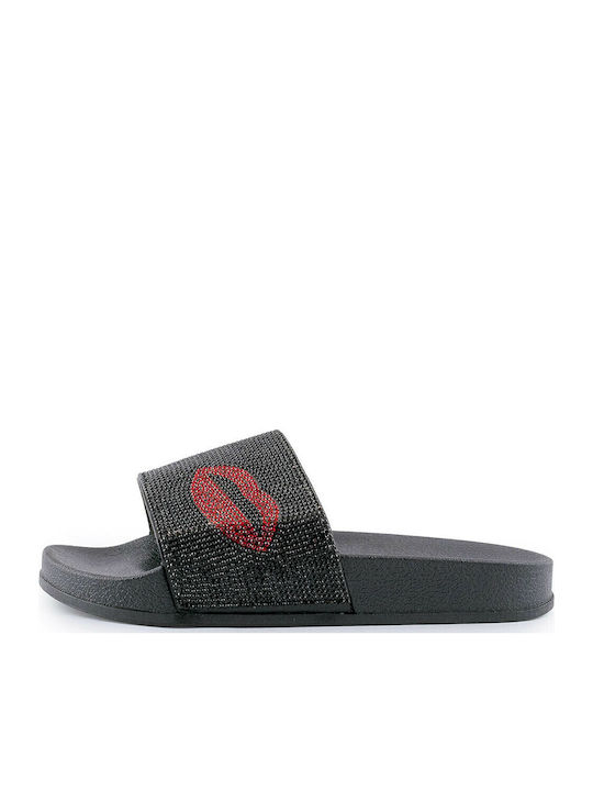 2288-0183 Women's Slides Black
