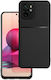 Forcell Noble Back Cover Σιλικόνης Μαύρο (Redmi Note 11 / 11S 4G)
