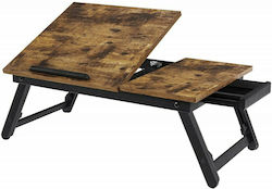 Songmics Γραφείο Table for Laptop Rustic Coffee style