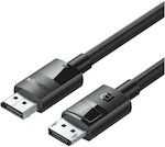 Ugreen Cable DisplayPort male - DisplayPort male 1m Μαύρο (80390)