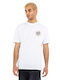 Mako Dot Men's T-Shirt Stamped White
