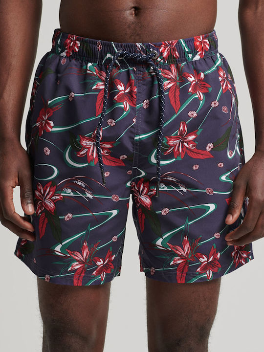 Superdry Ovin Vintage Hawaiian Ανδρικό Μαγιό Σο...