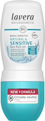Lavera Basis Sensitiv Natural & Sensitive Φυσικό Αποσμητικό 48h σε Roll-On 50ml Lavera Basis Sensitiv Natural & Sensitive Φυσικό Αποσμητικό 48h σε Roll-On 50ml