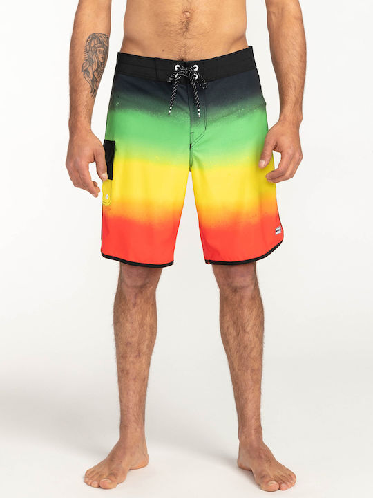Billabong 73 Fade Pro Men's Swimwear Bermuda Mu...