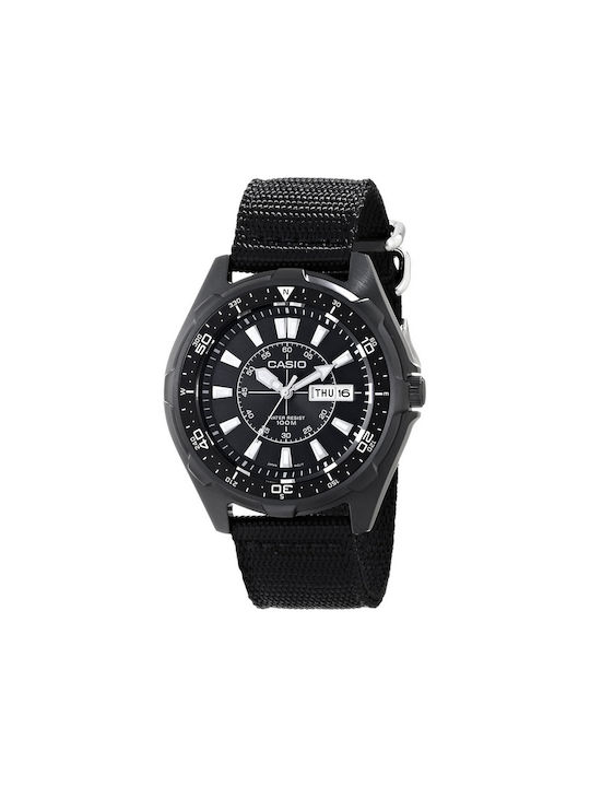 Casio watch top fabric strap