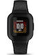 Garmin Kids Digital Watch Vivofit Jr 3 with GPS and Rubber/Plastic Strap Black